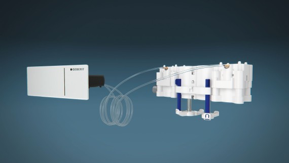 Remote flush actuator Type 70 connections