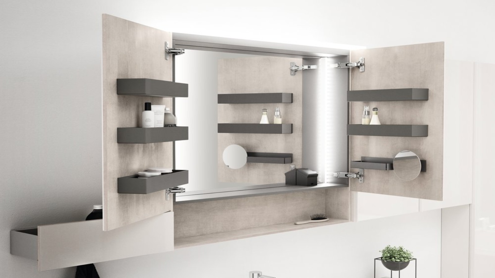 Geberit Acanto mirror cabinet Geberit Acanto mirror cabinet