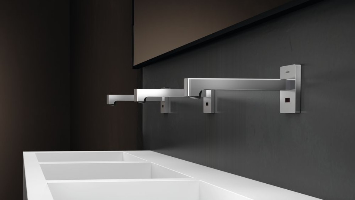 Geberit Brenta wall-mounted tap