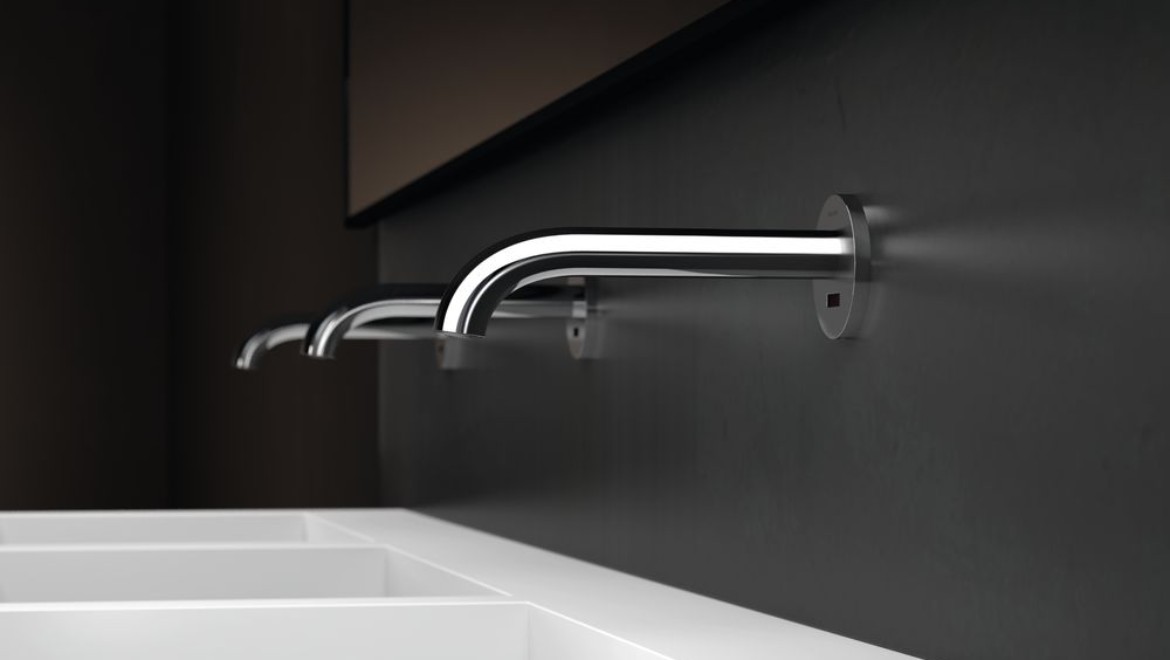 Geberit Piave wall-mounted tap