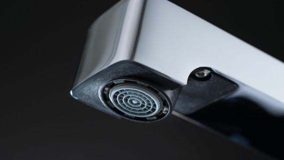 Geberit Brenta tap close-up