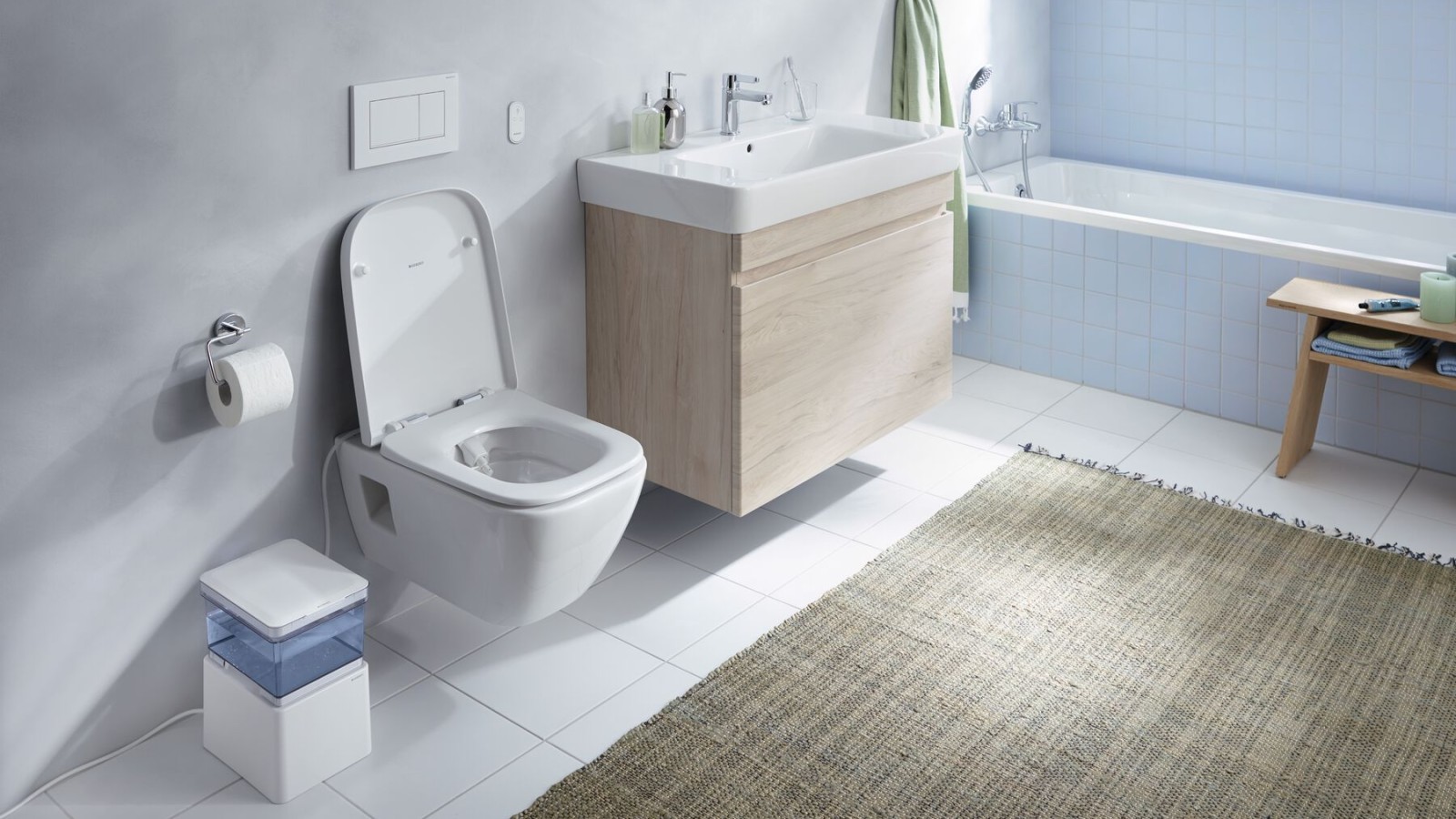 Geberit AquaClean bathroom Geberit AquaClean bathroom
