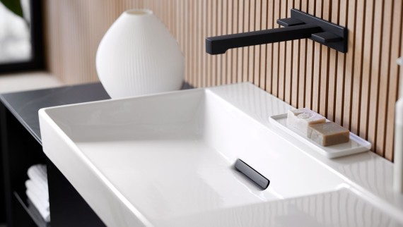 Geberit ONE washbasin with CleanDrain outlet Geberit ONE washbasin with CleanDrain outlet