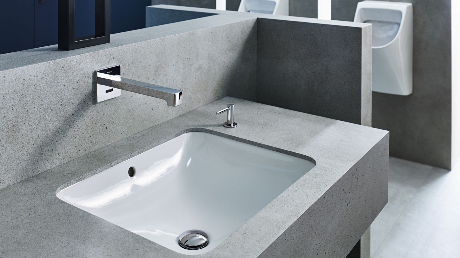 Geberit VariForm under-countertop washbasin, rectangular
