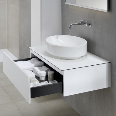 Geberit VariForm drawer with plenty of storage space Geberit VariForm drawer with plenty of storage space