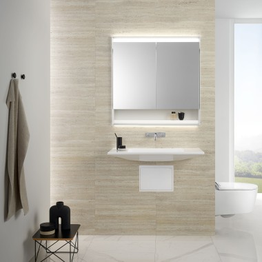 Floating Geberit ONE washbasin