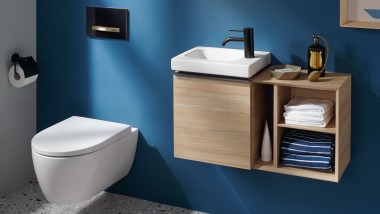 Customised washbasin solutions for small or awkwardly shaped rooms