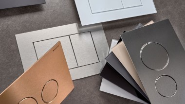 Actuator plates in the Sigma70 series (© Geberit)