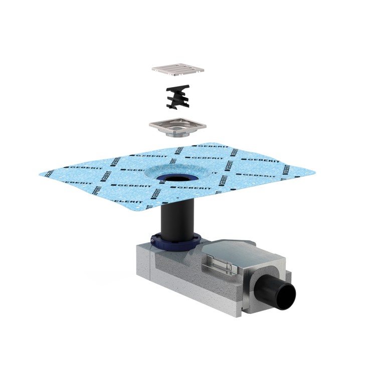 Geberit installation set for shower floor drain Geberit installation set for shower floor drain