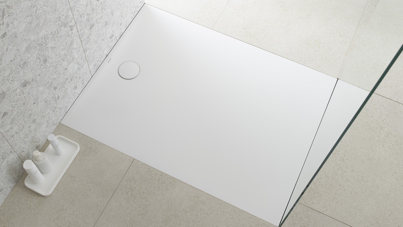 Geberit Olona shower tray for barrier-free access Geberit Olona shower tray for barrier-free access