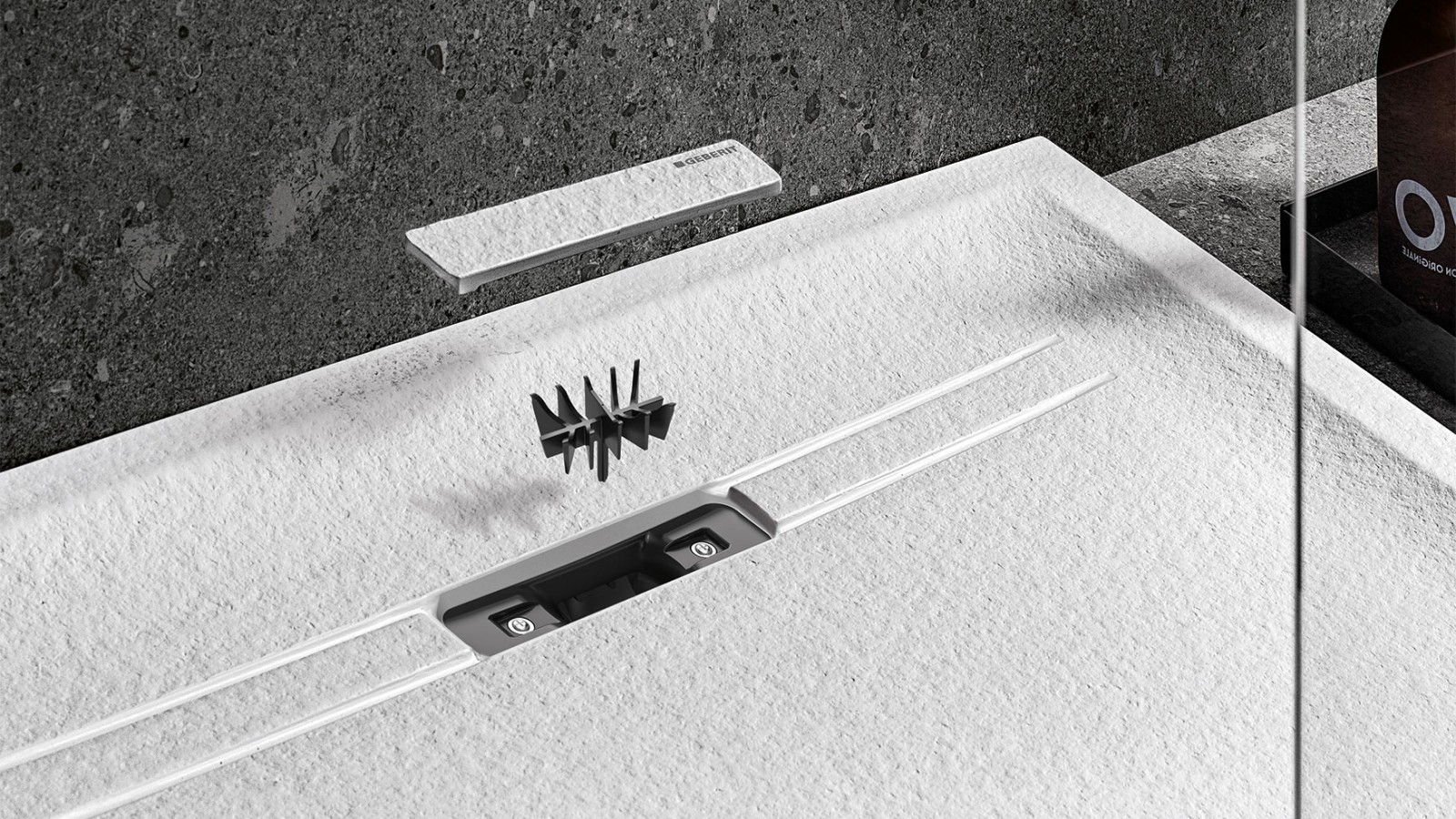 Integrated comb insert Integrated comb insert