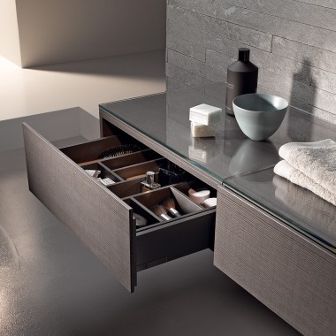 Geberit Xeno² furniture with open drawer