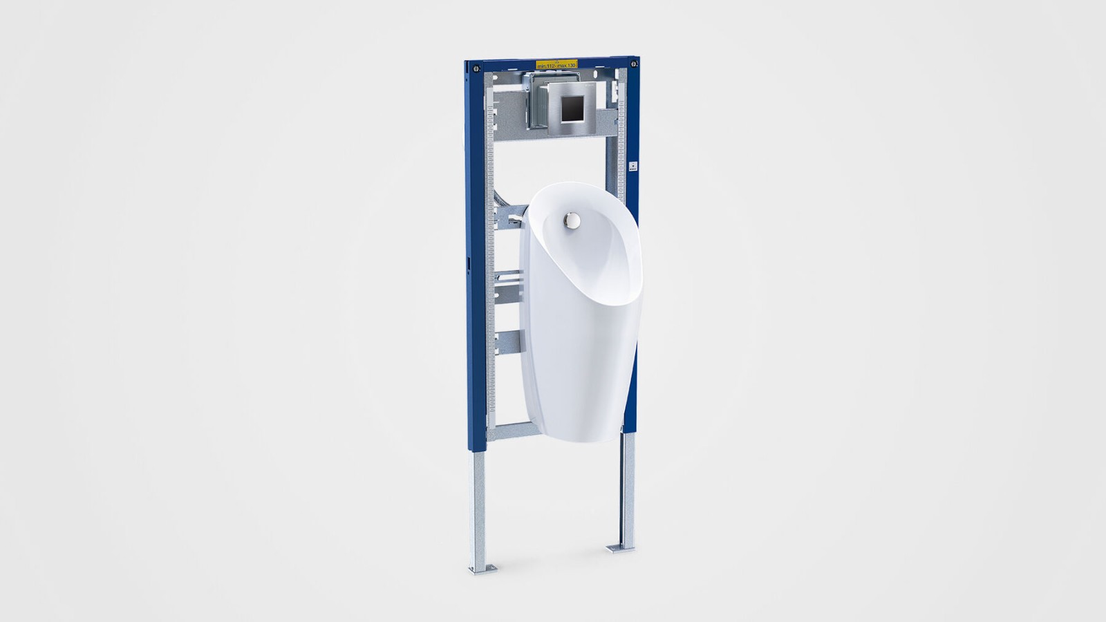 Geberit Duofix installation system for concealed urinal control