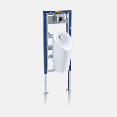Geberit Duofix installation system for concealed urinal control