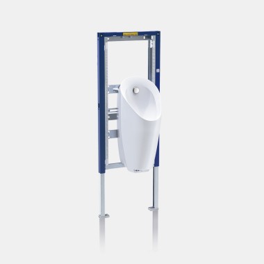 Geberit Duofix installation system for integrated urinal flush control