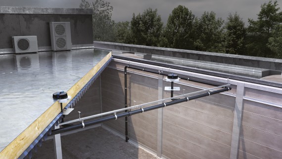 Geberit Pluvia roof drainage