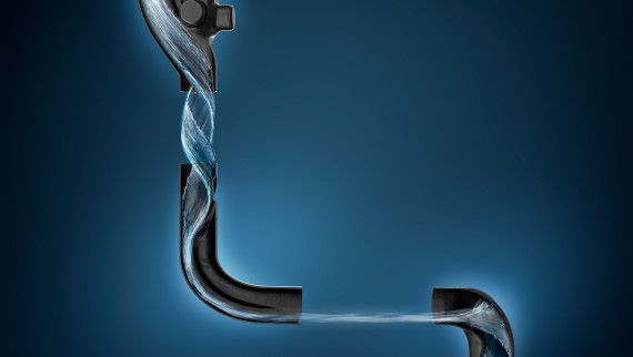 The space-saving drainage system Geberit SuperTube The space-saving drainage system Geberit SuperTube