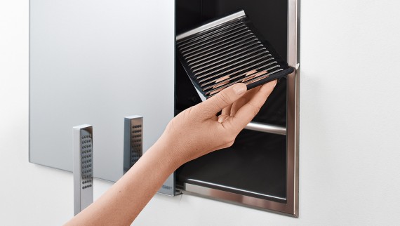 Geberit ONE shower solutions with niche storage box Geberit ONE shower solutions with niche storage box