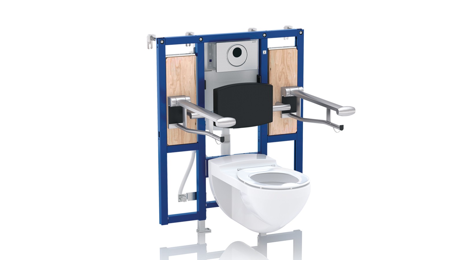 Barrier-free WC with Geberit Duofix installation element