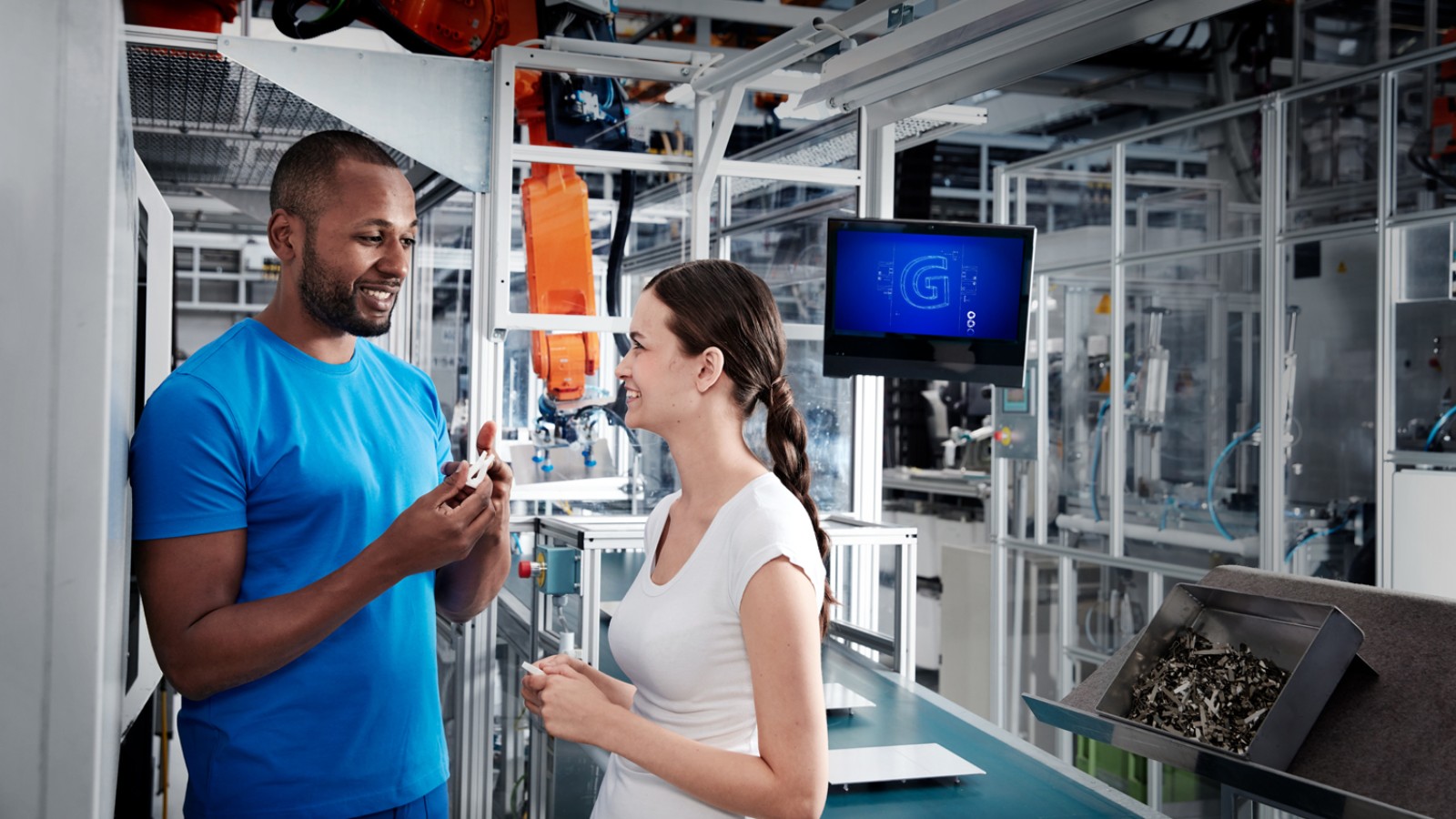 Geberit Mitarbeiter - Orientierung im Alltag