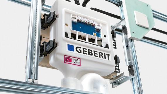 Geberit sanitary flush