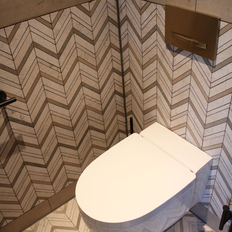 The Sigma50 actuator plate ensures timeless elegance (© Geberit)