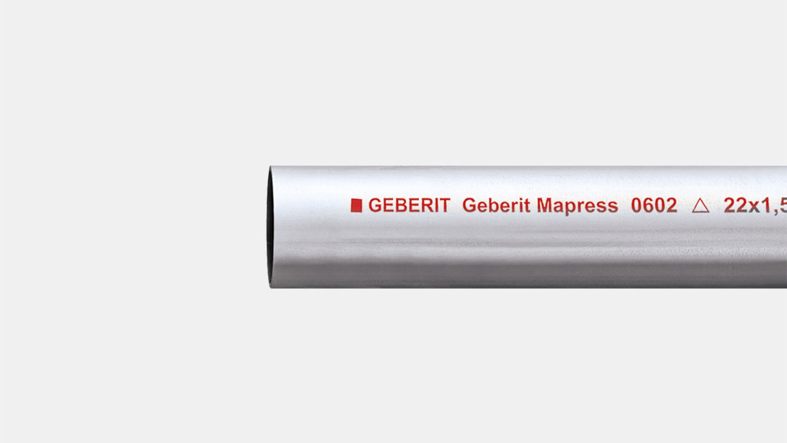 Geberit Mapress Carbon Steel system pipe, outside zinc-plated Geberit Mapress Carbon Steel system pipe, outside zinc-plated