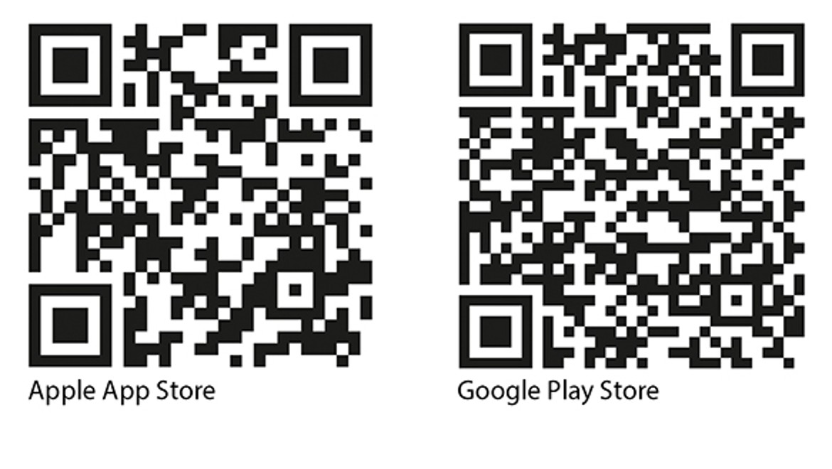 QR code for iOS Geberit Home app and Android Geberit Home app QR code for iOS Geberit Home app and Android Geberit Home app