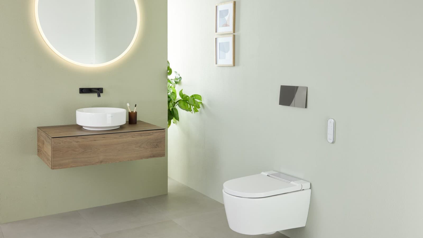 Round mirror option Round mirror option