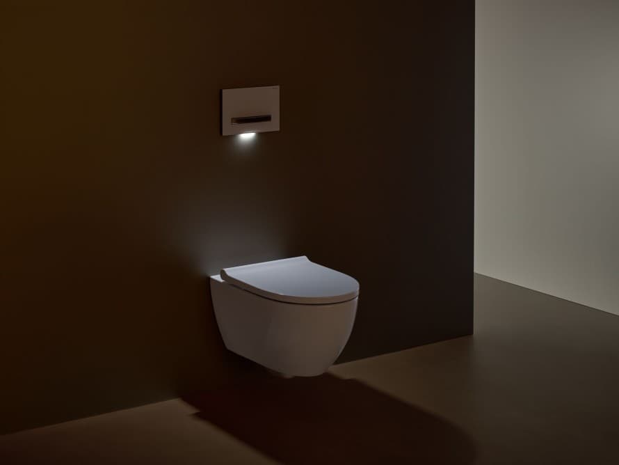 Geberit Acanto WC with orientation light Geberit Acanto WC with orientation light