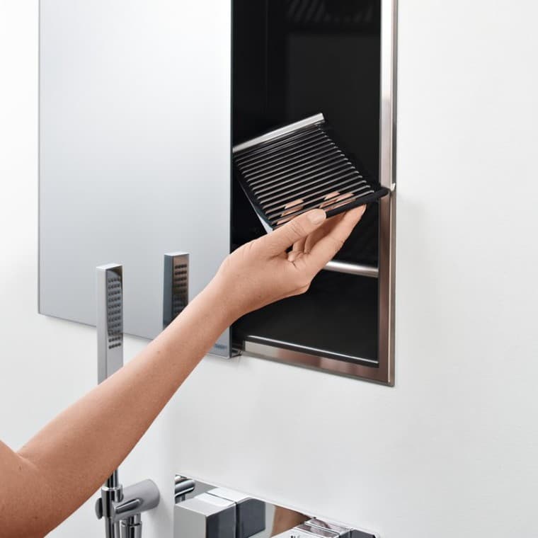 Geberit ONE shower solution with niche storage box Geberit ONE shower solution with niche storage box