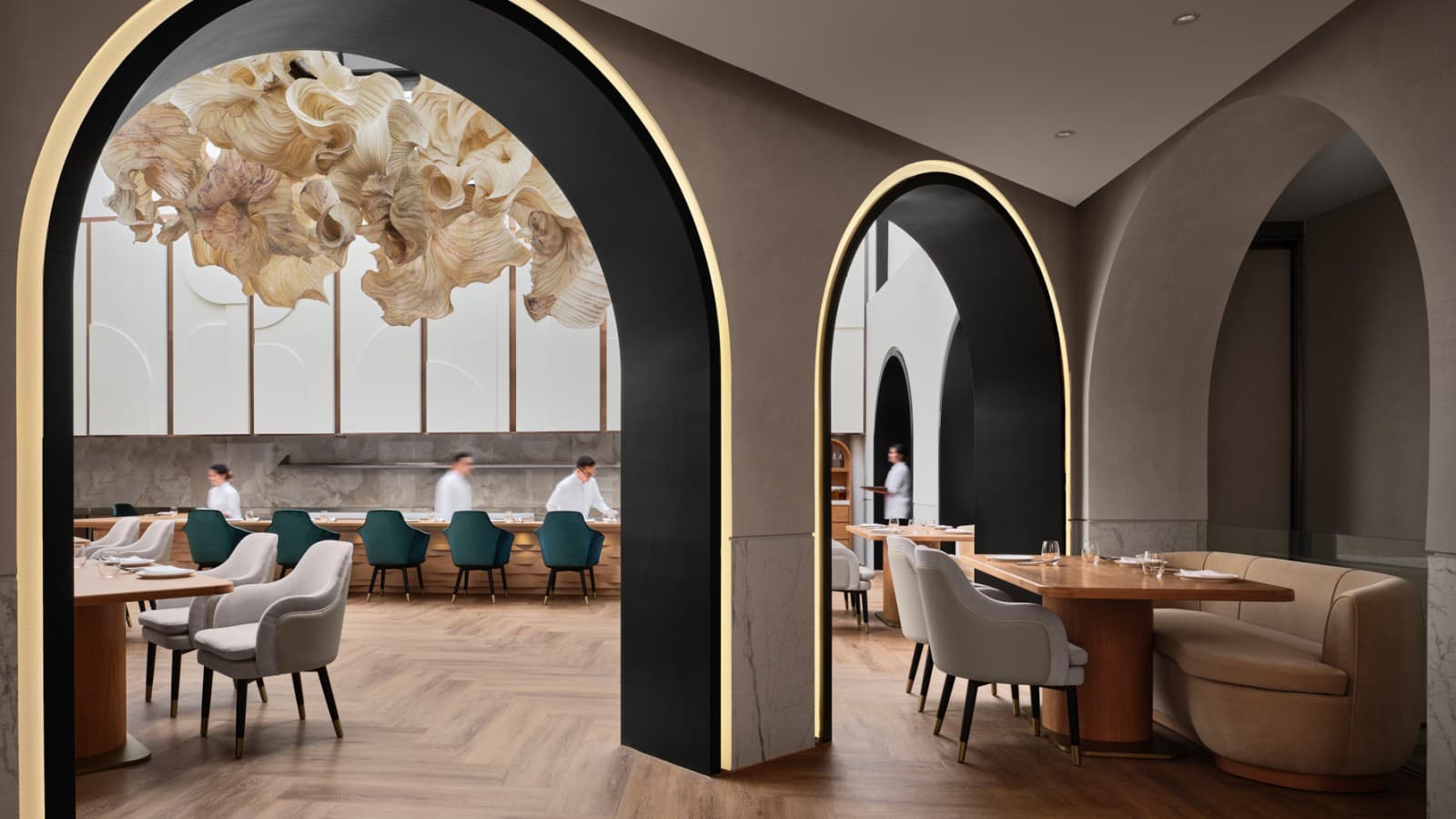 The gourmet restaurant Born in Singapore is a design showpiece inside and out (© Owen Raggett) The gourmet restaurant Born in Singapore is a design showpiece inside and out (© Owen Raggett)